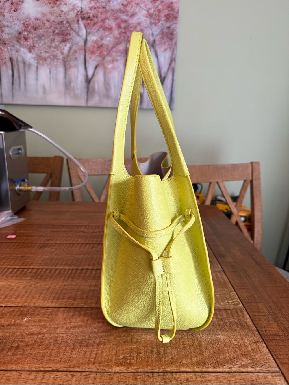 NWT Kate Spade Stash Medium Carryall Bag - Starfruit - Picture 3 of 5